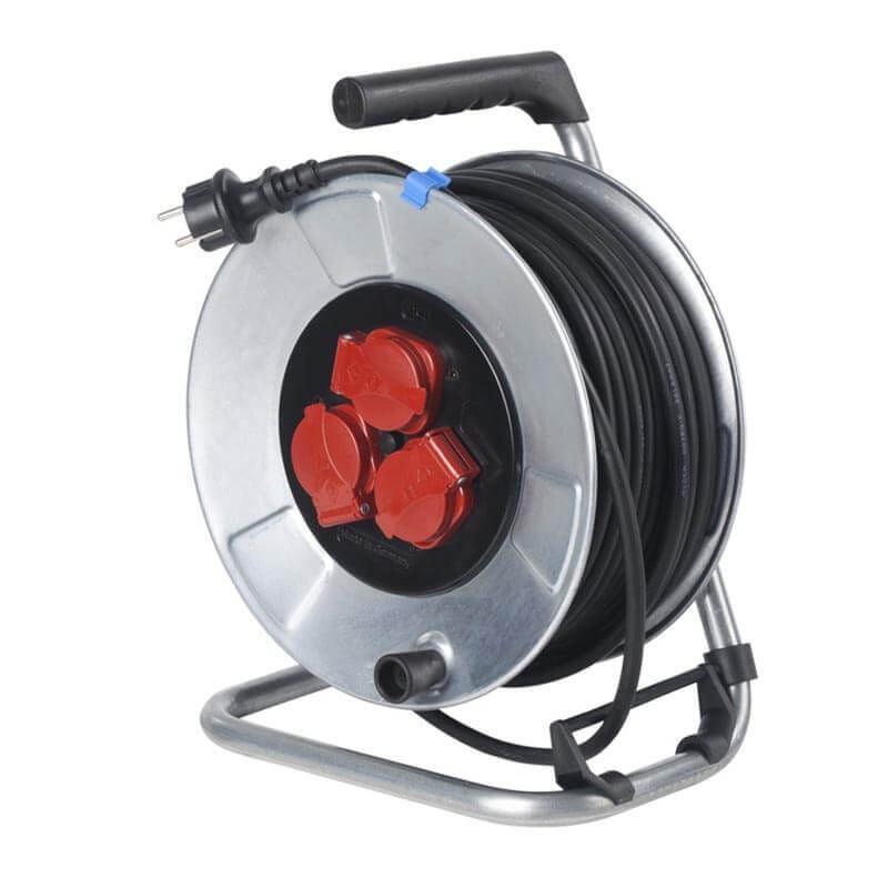 Pagarinātājs saritināms uz spoles AS-Schwabe 10316 H05RR-F 3G1,5; 50 m