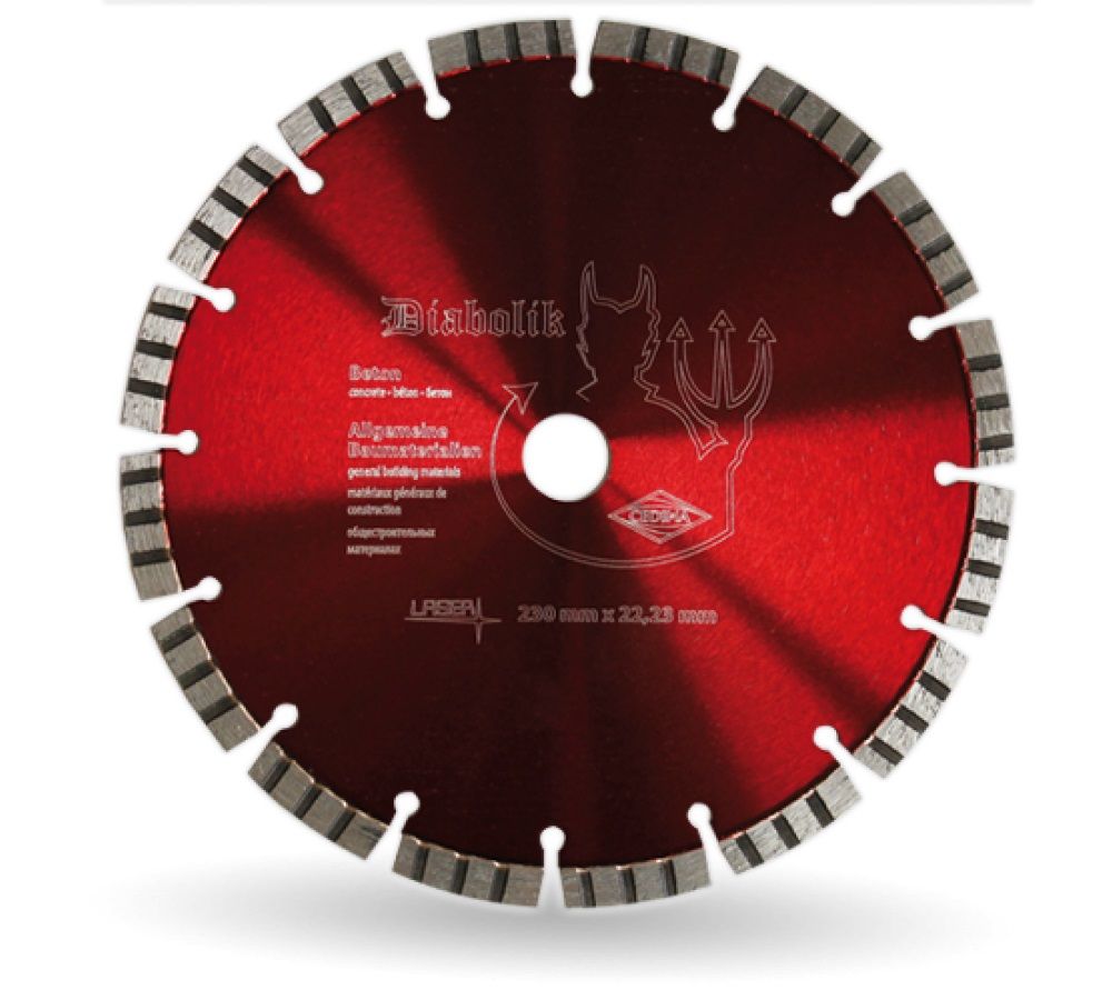 Dimanta griešanas disks Cedima EC Diabolik; 350x25,4 mm