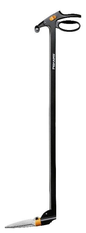 Zāles šķēres ar īpašu mehānismu Fiskars Servo-System 113690; garuma