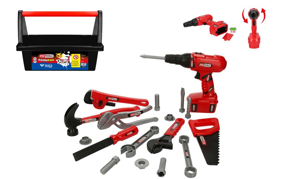 Komplekts bērniem KS Tools; 19 gab.