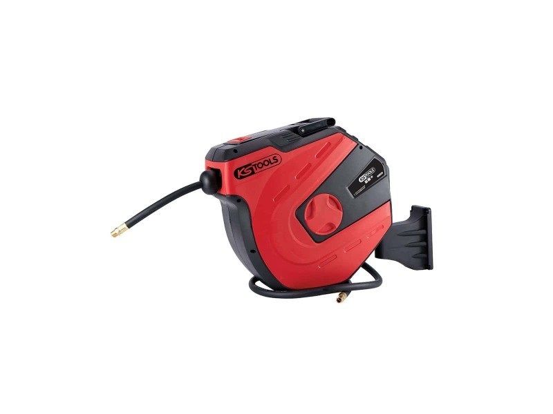 Kompresora šļauka uz spoles KS Tools; 3/8''; 15+1,5 m