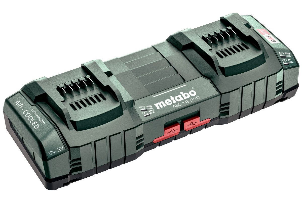 Lādētājs Metabo ASC 145 USB; 12-36 V