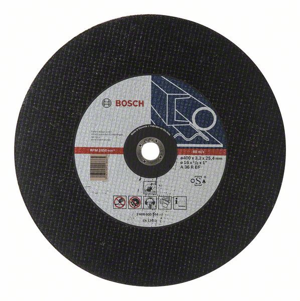 Abrazīvais griešanas disks Bosch A36 R BF; 400x3,2 mm