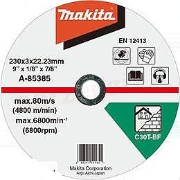 Abrazīvais griešanas disks Makita; 230x3 mm