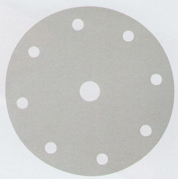 Smilšpapīra diski Velcro Backed 150 mm; K180; 10 gab.