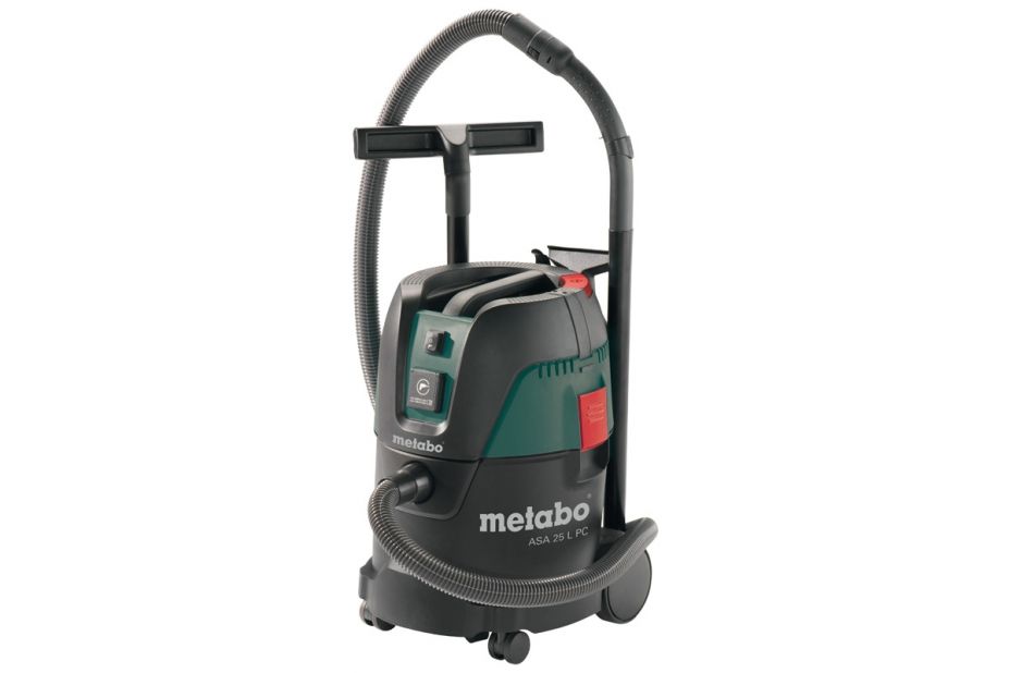 Sausās un mitrās tīrīšanas putekļsūcējs Metabo ASA 25 L PC