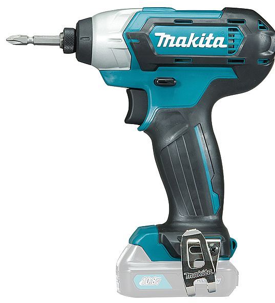 Triecienskrūvgriezis Makita TD110DZ; 12 V (bez akumulatora un lādētāja)