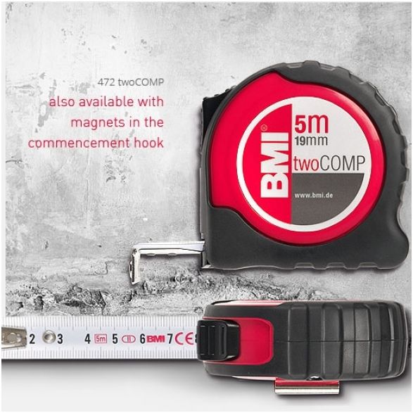 Mērlente BMI twoCOMP B472541021; 5 m