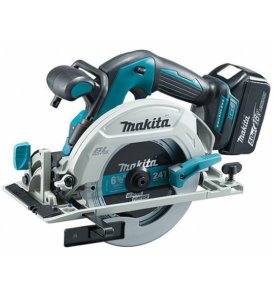 Akumulatora ripzāģis Makita DHS680RTJ; 18 V; 2x5,0 Ah akum.