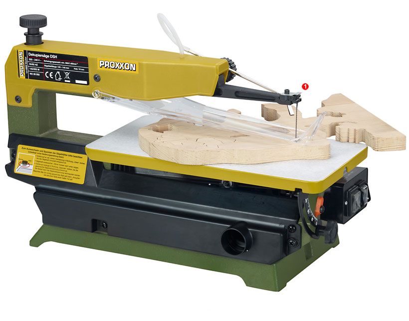 Zāģgalds Proxxon 28092 smalku detaļu apstrādei DSH, 2 ātrumu