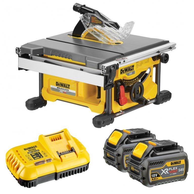 Sagarumošanas garenzāģis DeWalt FlexVolt DCS7485T2; 54 V; 2x6,0 Ah akum.