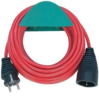 Pagarinātājs Brennenstuhl 1VDE VV; 25 m; 3x1,5 sarkanā krāsā