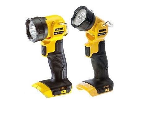 Prožektors ar akumulatoru DeWalt DCL040N XR Li-ion LED; 18 V (bez akumulatora un lādētāja)