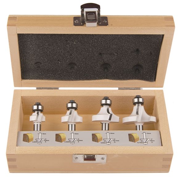 Frēžu komplekts Makita D-53534; 4 gab.