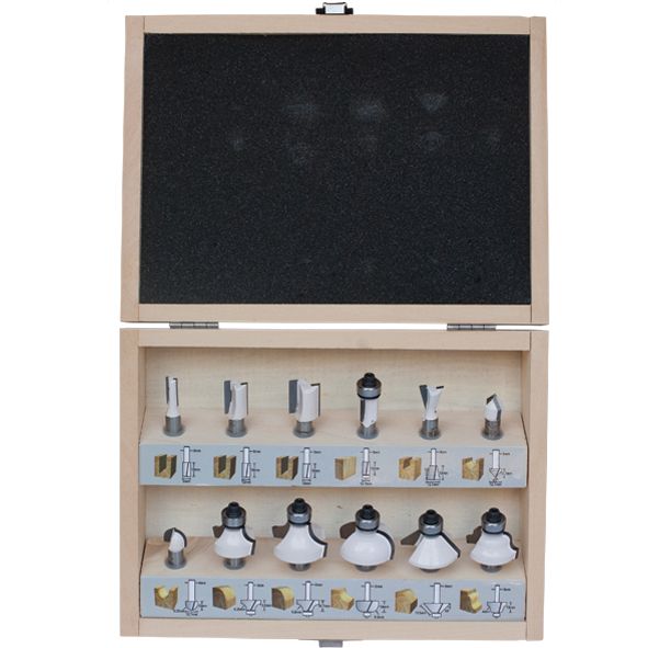 Frēžu komplekts D-53556; 12 gab.