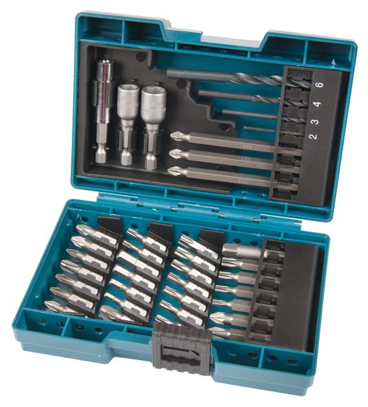 Piederumu komplekts (komplektā&nbsp;— 38&nbsp;vienumi) Makita B-54106