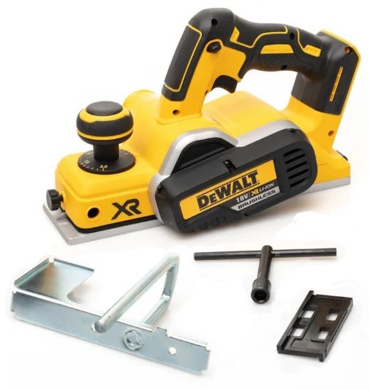 Ēvele ar akumulatoru DeWalt DCP580N-XJ; 18 V (bez akumulatora un lādētāja)