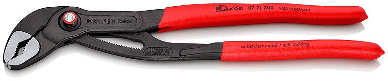 Santehnikas knaibles Cobra QuickSet Knipex 8721300; 300 mm