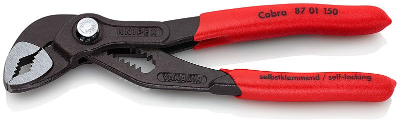 Santehnikas knaibles Cobra Knipex 8701150; 150 mm