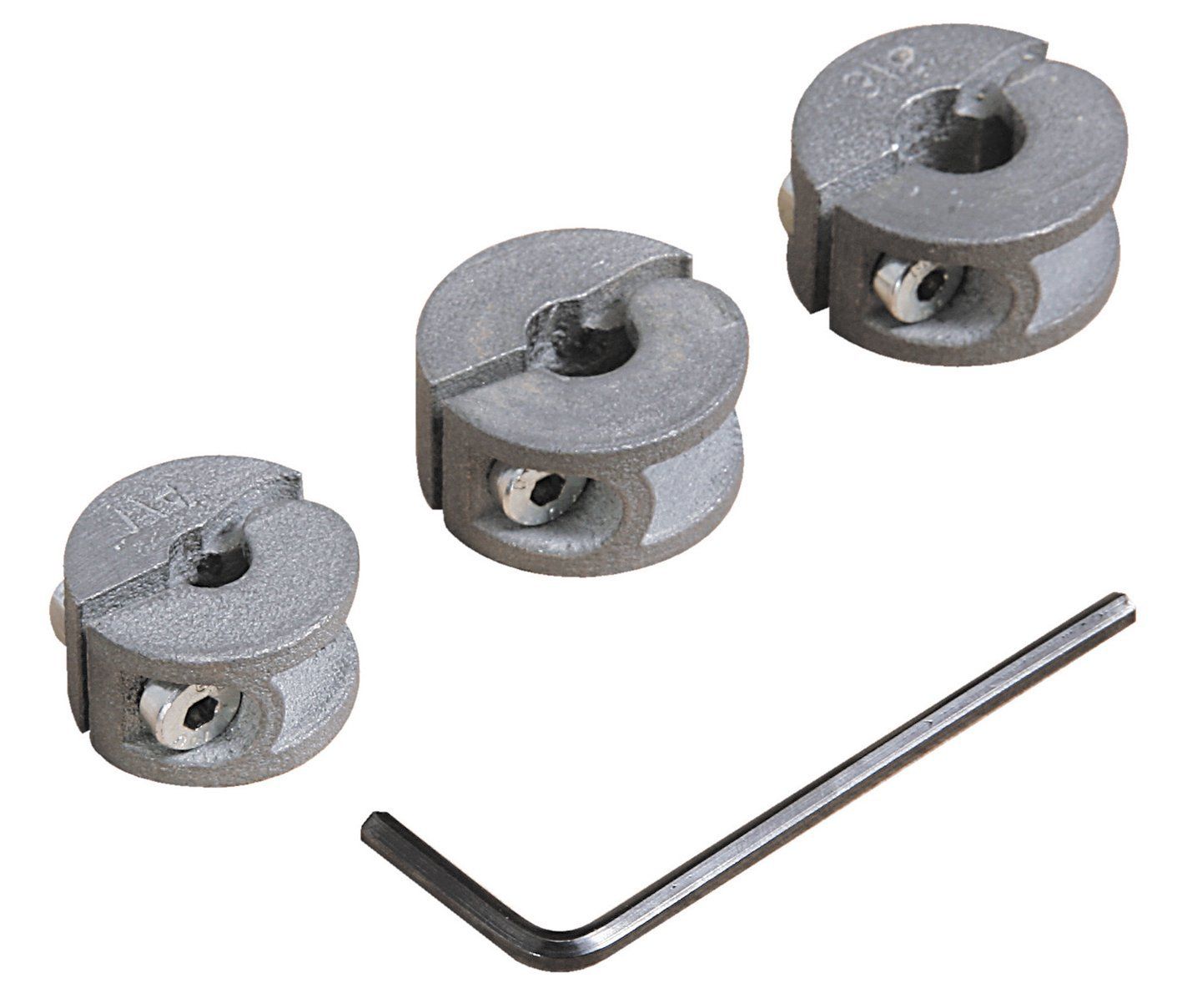 Dziļuma ierobežotāju komplekts Wolfcraft 2755000; 6/8/10 mm