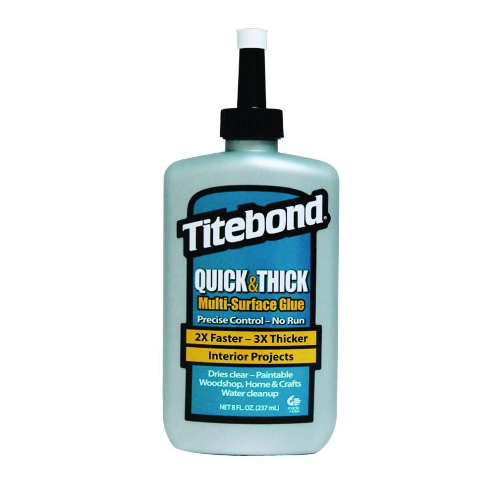 Universāla līme Titebond Quick & Thick Multi-Surface Glue; 237 ml