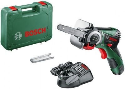Ķēdes zāģis Bosch EasyCut 12; 12 V; 1x2,5 Ah akum.; 6,5 cm sliede