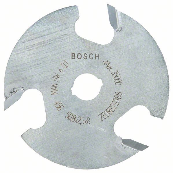 Gropju diskfrēze (bez frēzes kāta) Bosch; 50,8x2,5 mm
