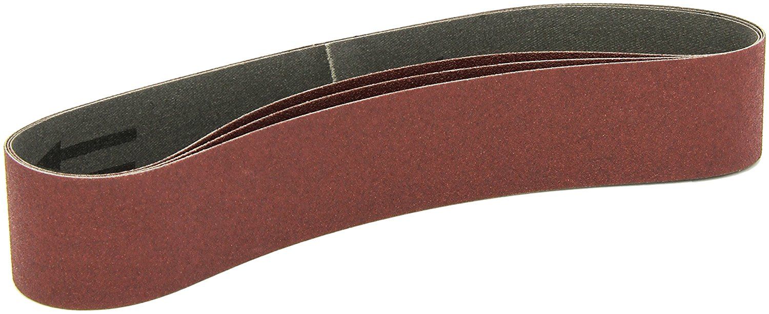 Smilšpapīra lenta lenšu slīpmašīnai DeWalt DT3343-QZ; 40x577 mm; K100; 3 gab.