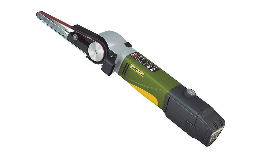 Lenšu slīpmašīna Proxxon BS/A; 10,8 V; 1x2,6 Ah akum.; akumulatora