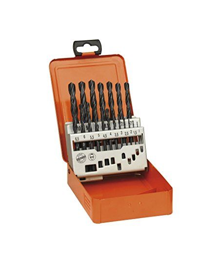 Metāla urbju komplekts AEG 4932352459; 1-10 mm; 19 gab.