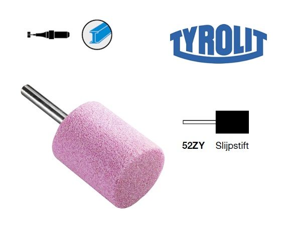 Slīpēšanas akmens Tyrolit 52ZY; 40x25 mm