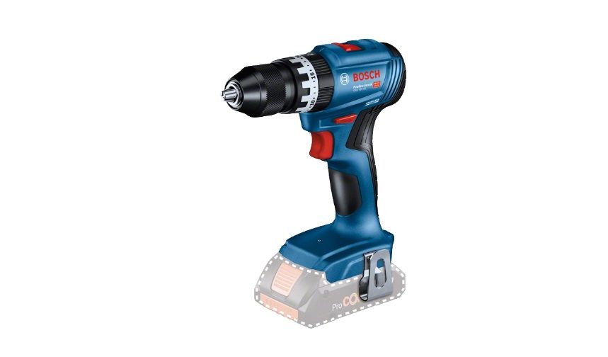 Akumulatora triecienurbjmašīna-skrūvgriezis Bosch GSB 18V-45 Professional; 18 V (bez akumulatora un lādētāja)
