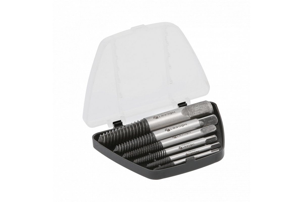 Skrūvējstieņi Hogert HT8G404; M3-M25; 6 gab.