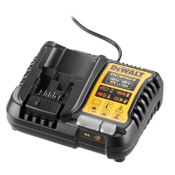 Lādētājs DeWalt DCB1104-QW; 10,8-18 V; Li-ion