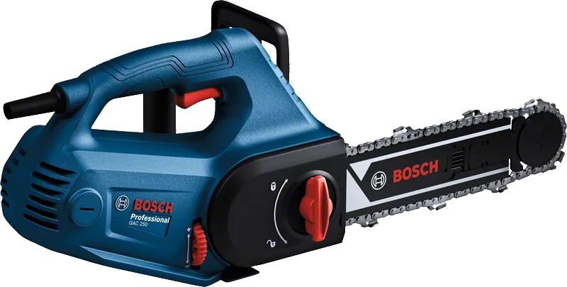 Ķēdes zāģis Bosch GAC 250 Professional; 1,2 kW; 25 cm lenta