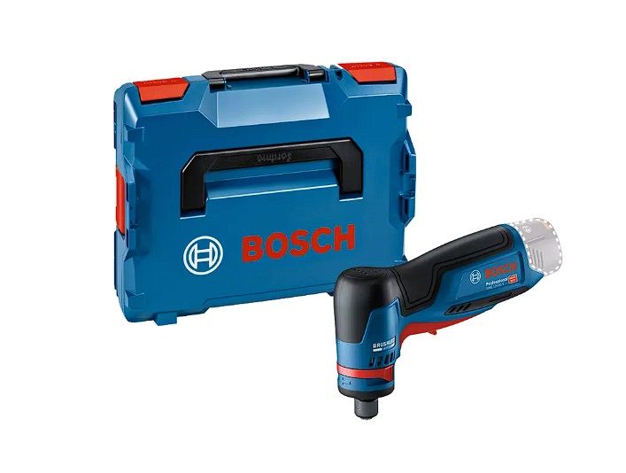 Taisnā slīpmašīna Bosch GWG 12V-50 S Professional; 12 V (bez akumulatora un lādētāja) + L-BOXX 102