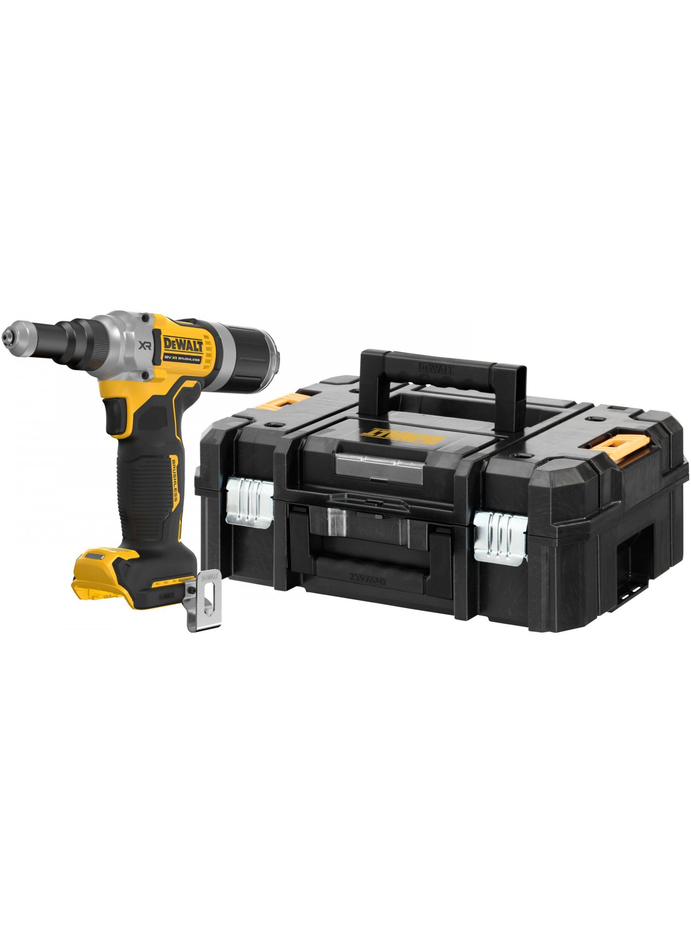 Kniedējamā ierīce (darbināma ar akumulatoru) DeWalt DCF414NT-XJ; 18 V (bez akumulatora un lādētāja)