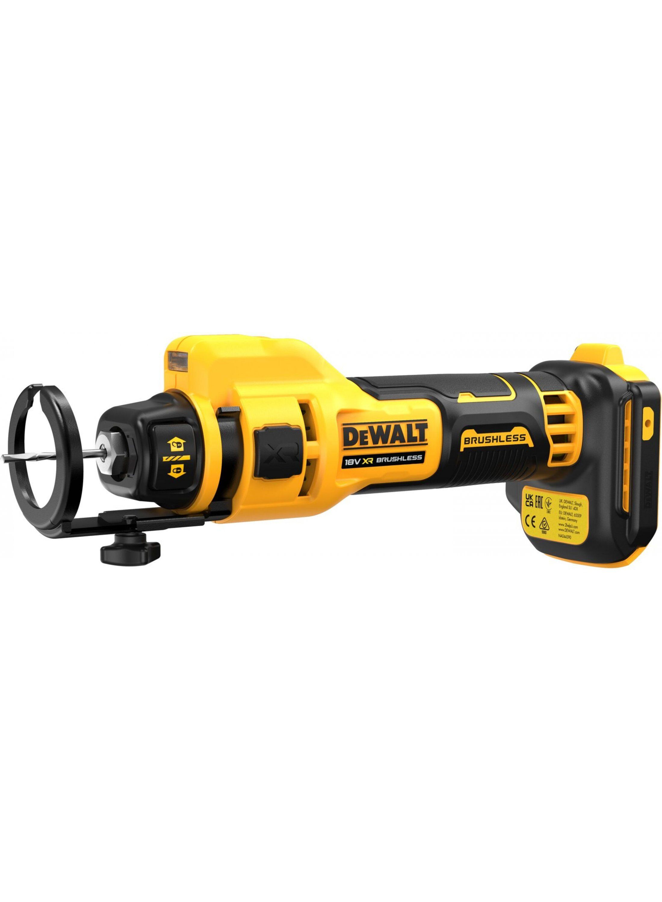 Ģipškartona zāģis DeWalt DCE555N-XJ; 18 V (bez akumulatora un lādētāja)