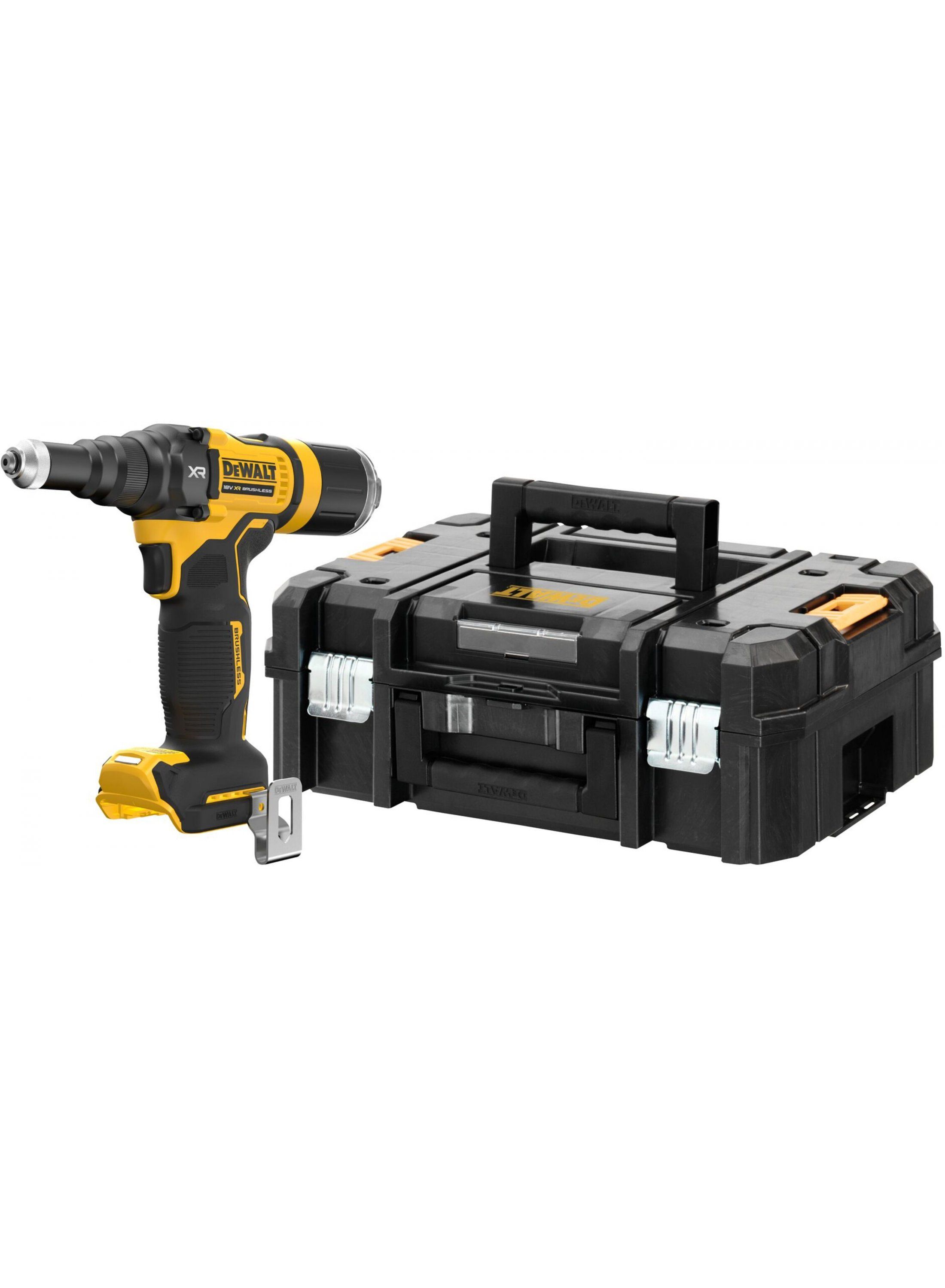 Kniedējamā ierīce (darbināma ar akumulatoru) DeWalt DCF403NT-XJ; 18 V (bez akumulatora un lādētāja)