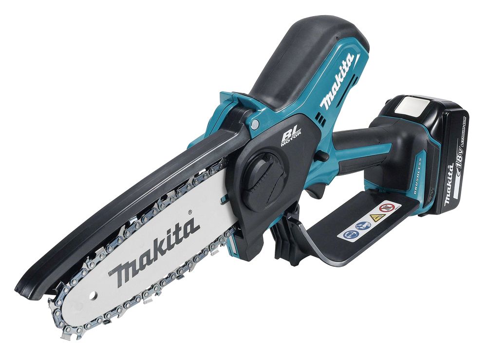 Atzarošanas motorzāģis Makita DUC150SF01; 18 V; 1x3,0 Ah akum.; 15 cm sliede