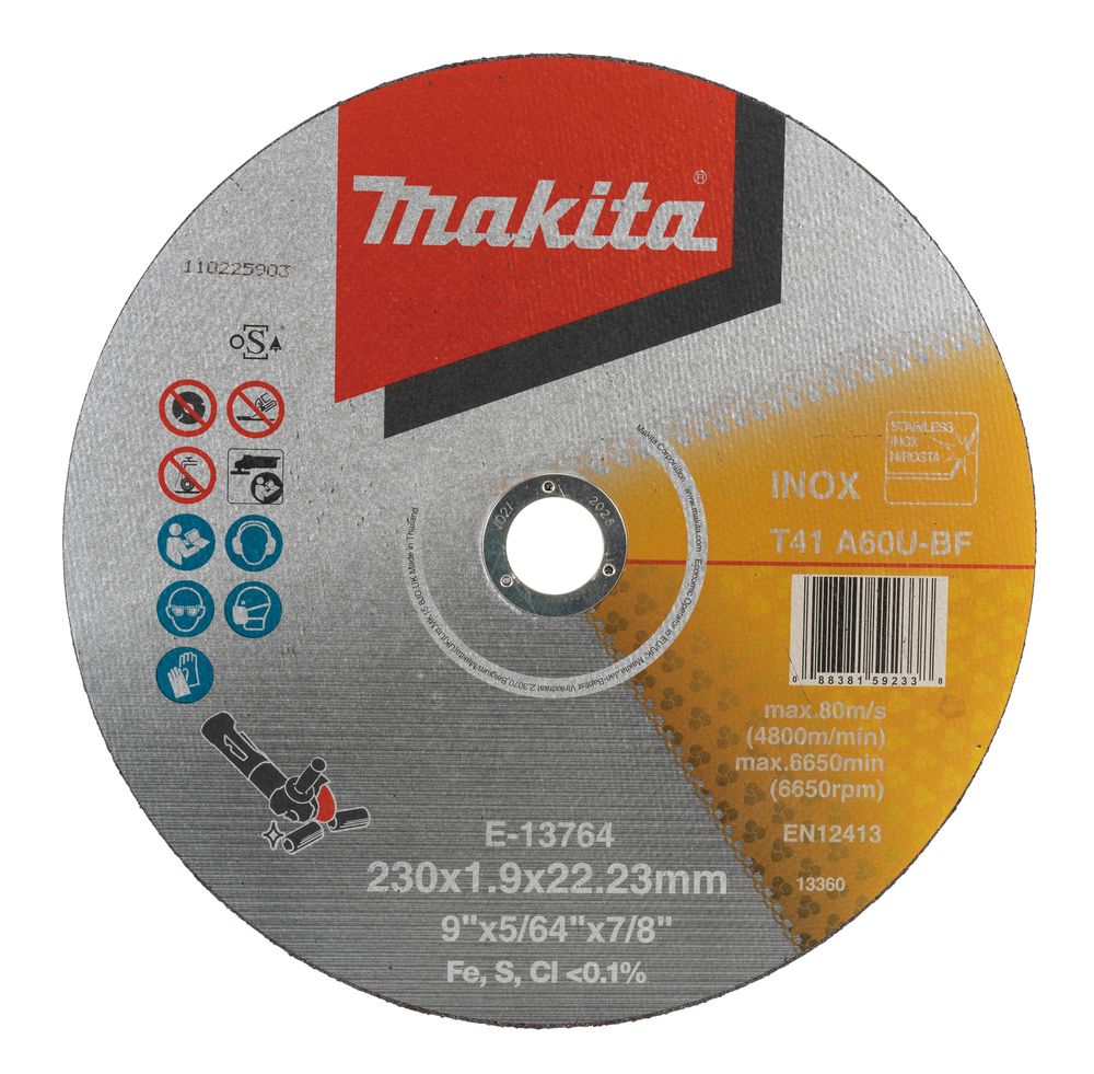 Slīpēšanas disks Makita E-13764; 230x22,23 mm