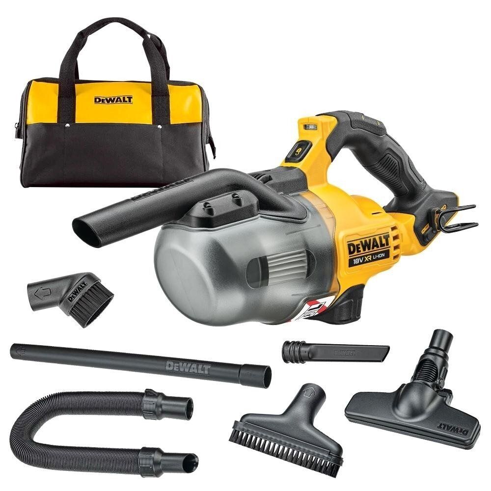 Akumulatora putekļsūcējs DeWalt DCV501LN-XJ; 18 V (bez akumulatora un lādētāja)