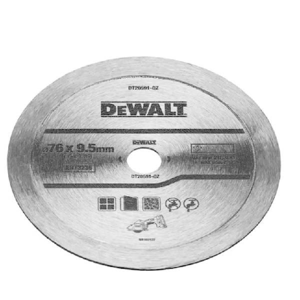 Dimanta griešanas disks DeWalt DT20591-QZ; 76 mm