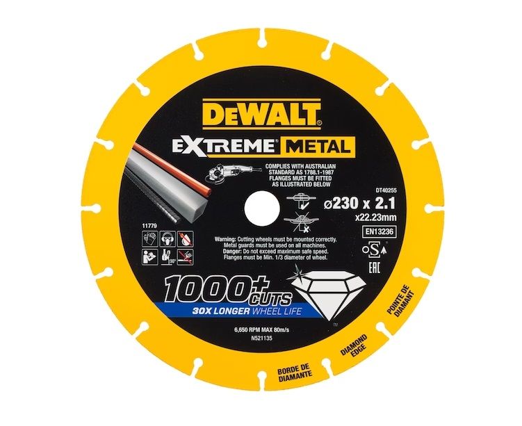 Dimanta griešanas disks DeWalt DT40255-QZ; 230x22,23 mm