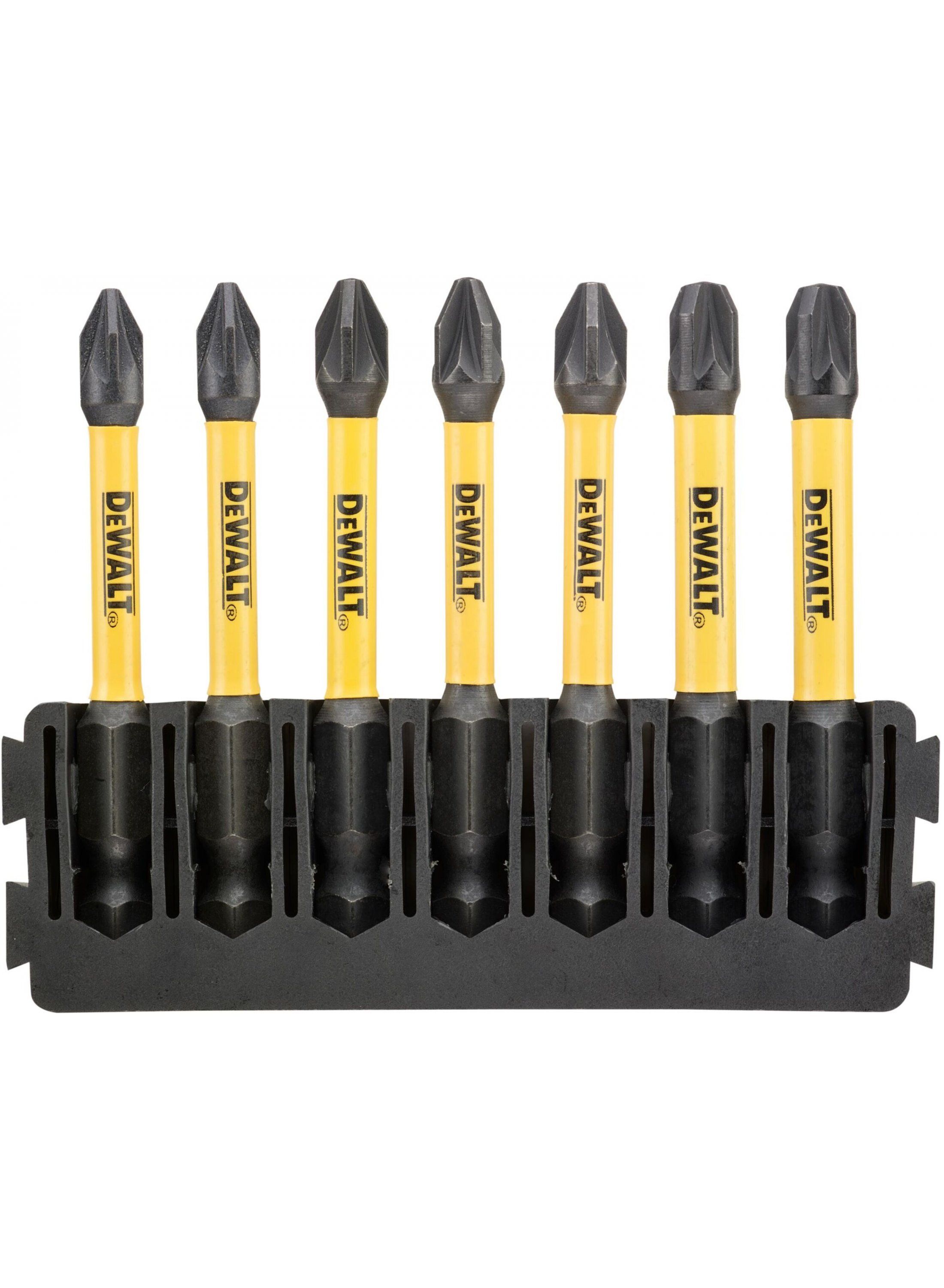 Skrūvgriežu uzgaļu komplekts DeWalt DT70822-QZ; 7 gab.