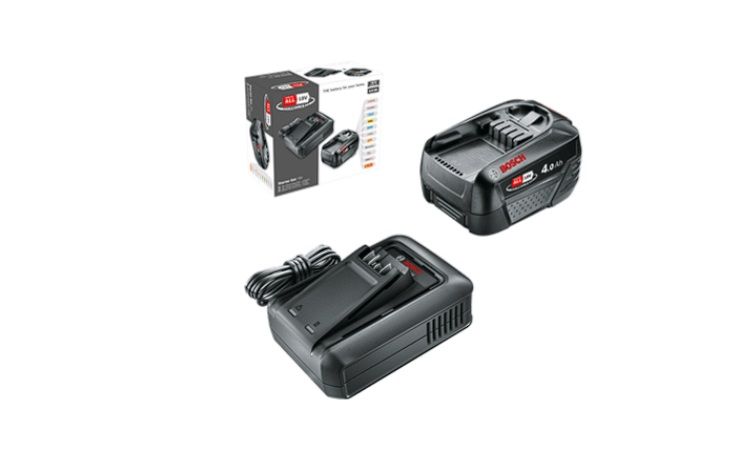 Piederumu komplekts Bosch Starter Set 18V; 18 V; 1x4,0 Ah akum.