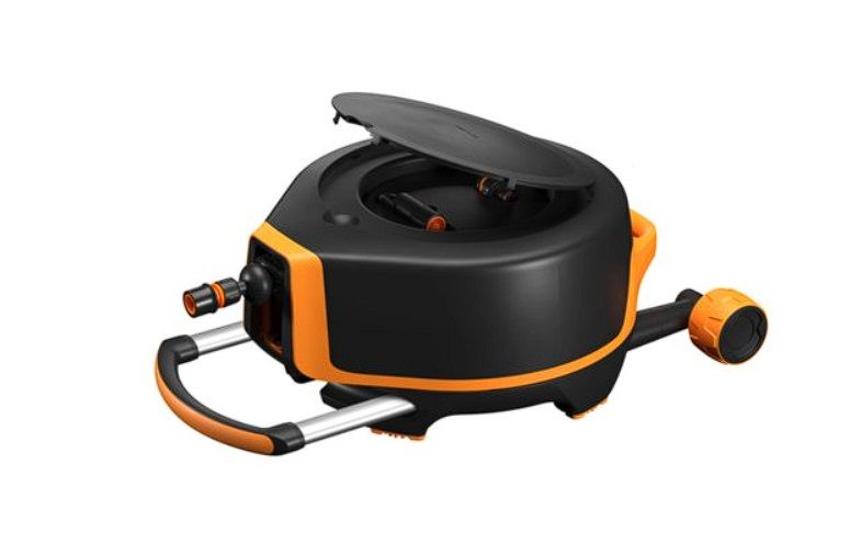 Laistīšanas šļaukas ratiņi Fiskars X-series XL 1067548; 27 m
