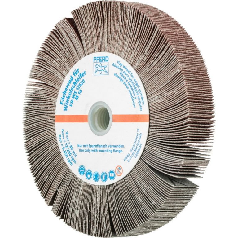 Loksnīšu slīpēšanas disks PFERD 752449; 125 mm; A120