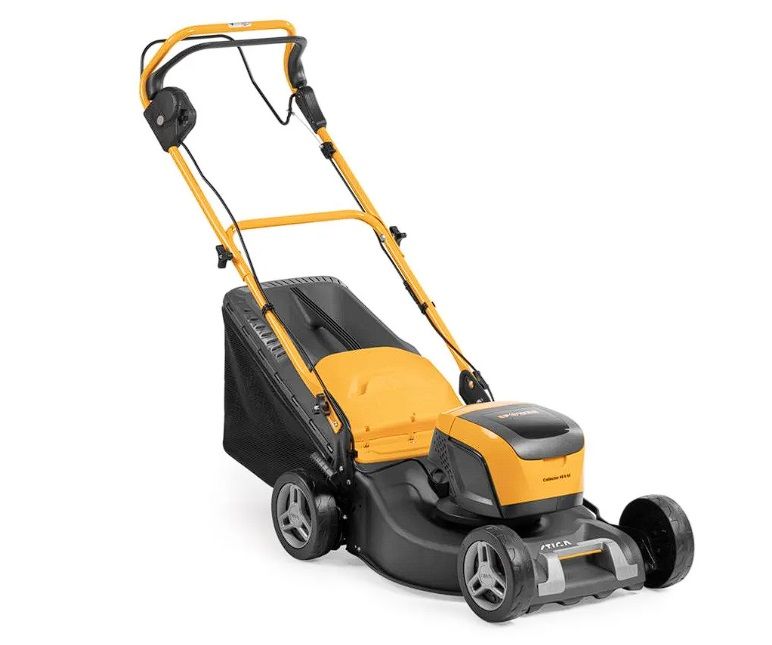 Akumulatora zāles pļāvējs Stiga Collector 48 S AE Kit; 48 V; 1x5,0 Ah akum.