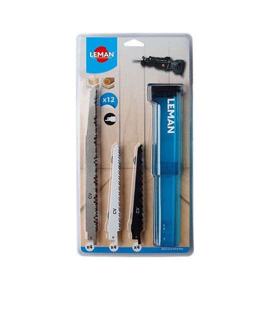 Zobenzāģa asmeņi LEMAN 7750.12; 12 gab.